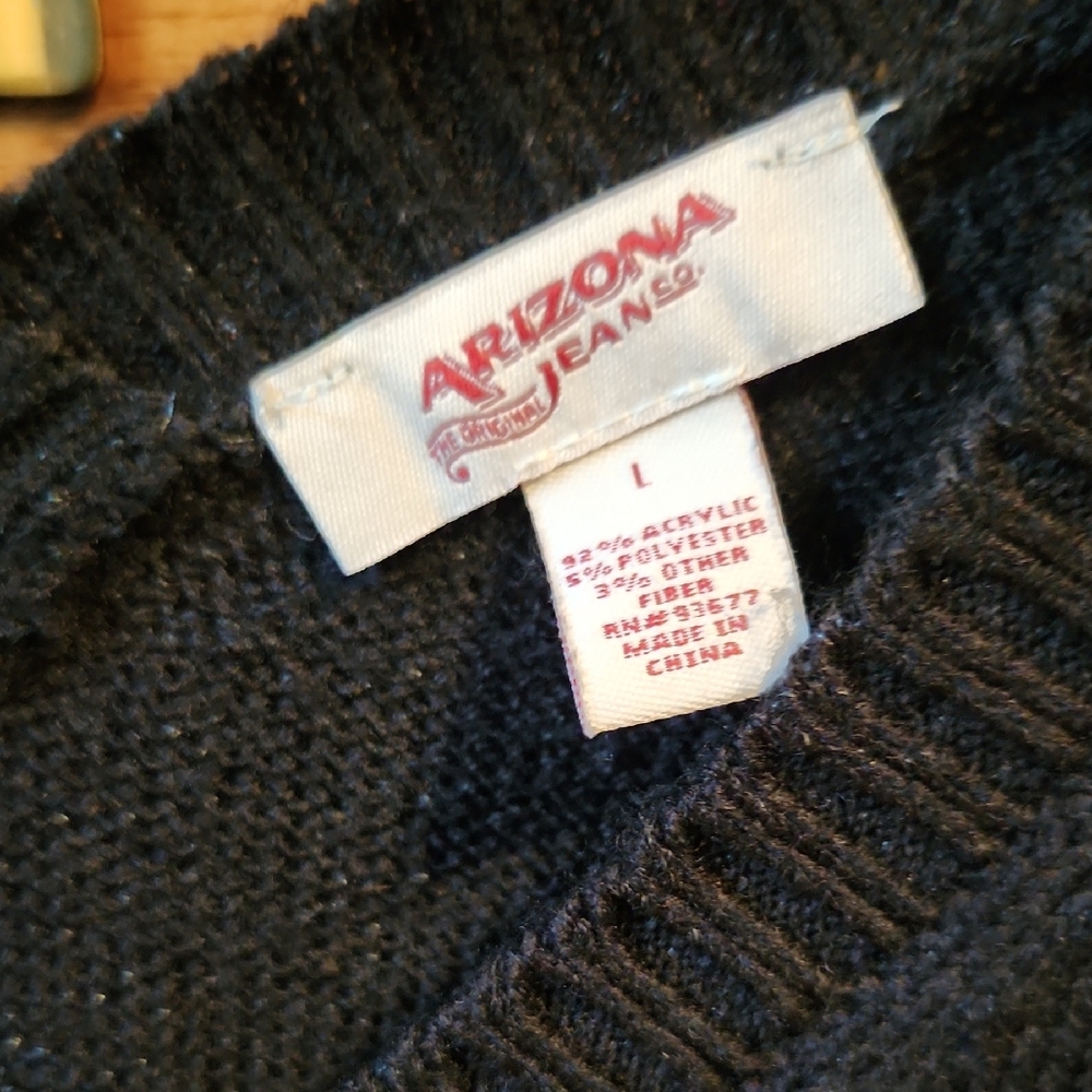 Arizona Jean Company Black Sweater - Picture 2 of 6